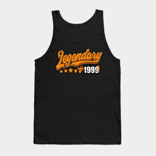 Legendary since 1999, orange Tank Top